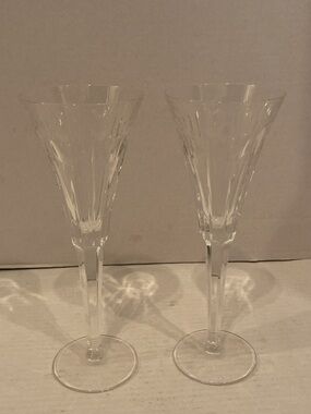 Waterford Clear Crystal Fluted Champagne/Shoooter